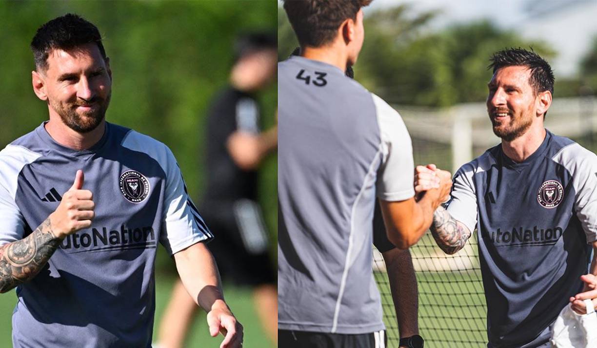 Lionel Messi se entrenó este martes con sus compañeros del Inter Miami por primera vez desde su presentación oficial el domingo. Se dieron algunas curiosidades en la práctica que a continuación te detallamos. 