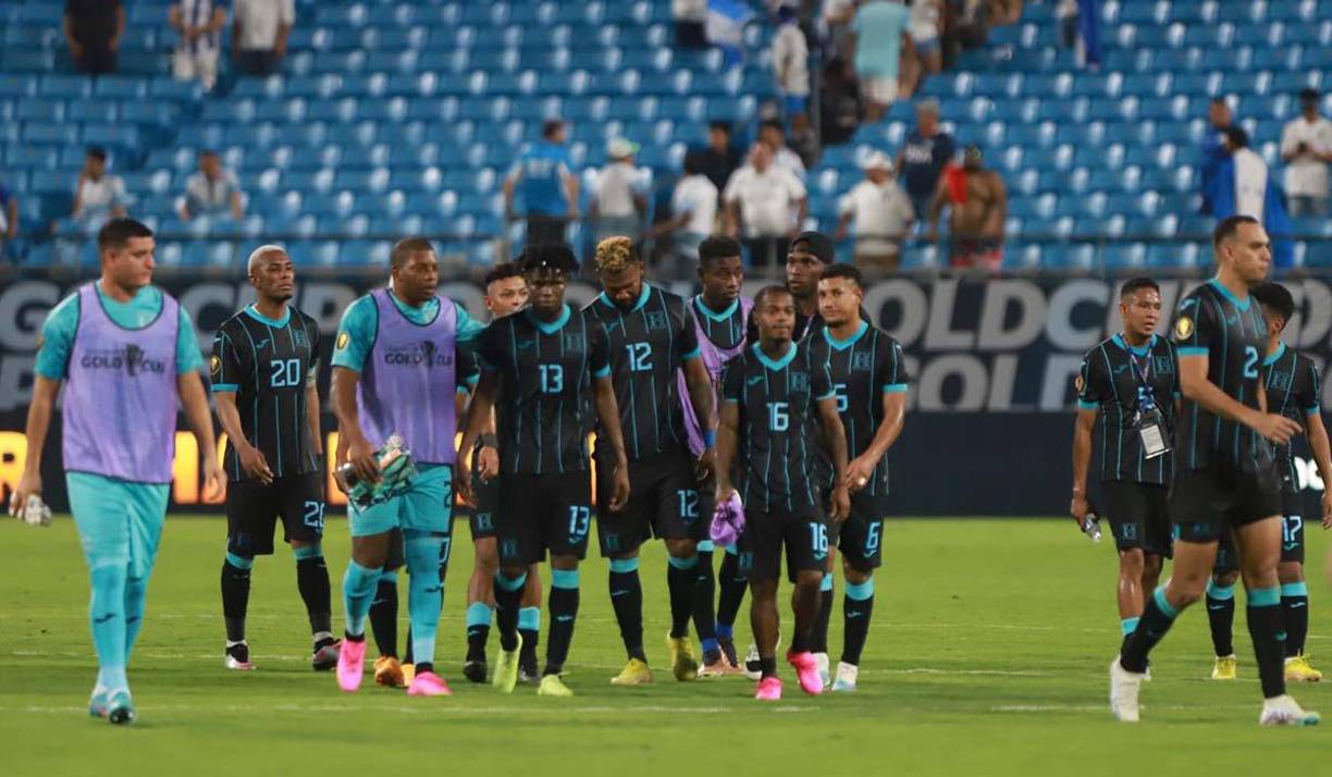 La selección hondureña fue eliminada en la fase de grupos de la Copa Oro 2023.