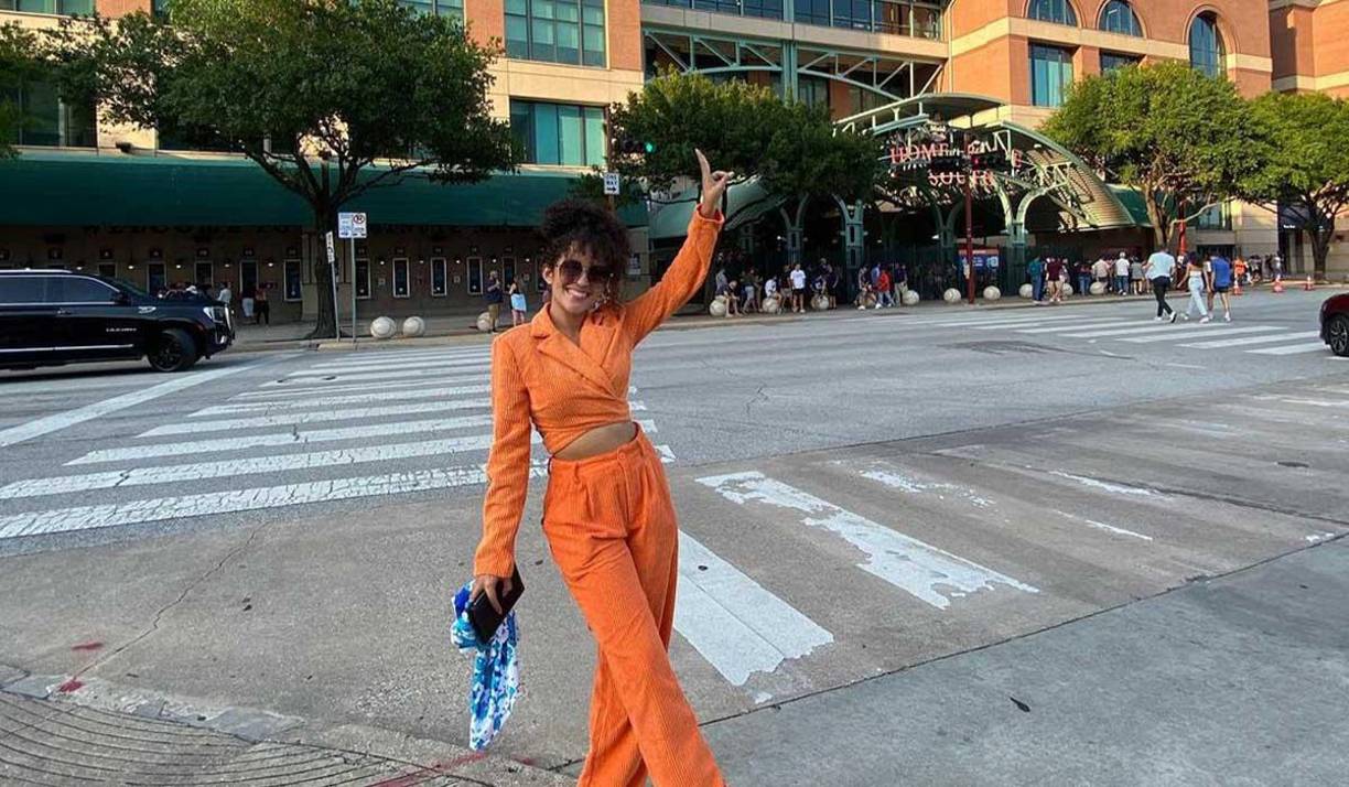 Emma Ramos: Periodista hondureña de Diario Diez que anda en Estados Unidos para cubrir la Copa Oro 2023.