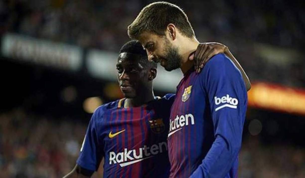 El propio Piqué le ha llamado la atención a Dembélé en diversas ocasiones por su polémico estilo de vida.