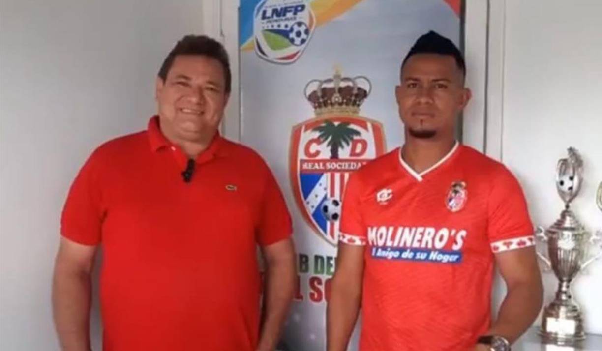 La Real Sociedad anunció el fichaje del atacante Marco Tulio Vega, delantero que vuelve al club de Tocoa. Llega procedente del Marathón. 