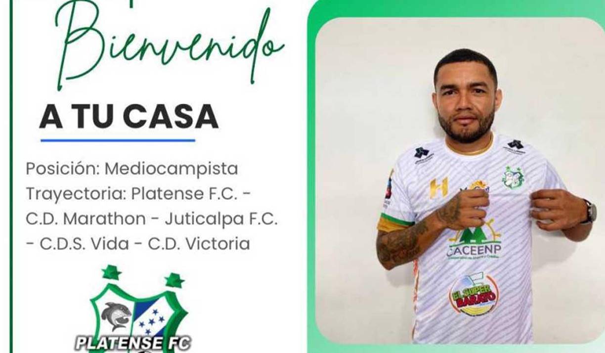 El Platense anunció el fichaje del mediocampista ofensivo Alexander Aguilar. El volante vuelve al cuadro escualo. 