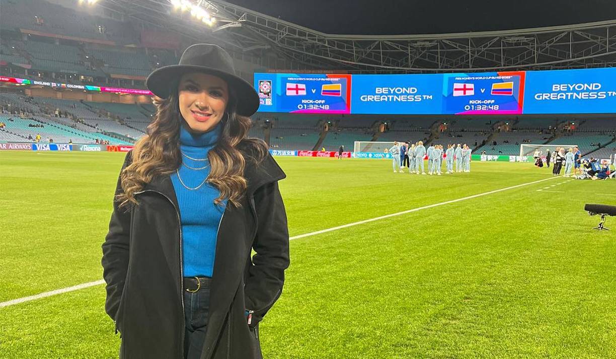  Actualmente es presentadora del programa de deportes Titulares Telemundo que se transmite por Telemundo-.