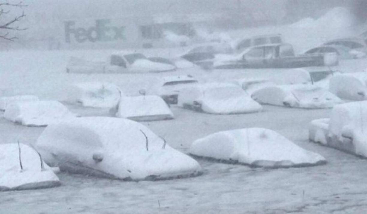 La costa de Quebec también se vio afectada por las inundaciones provocadas por la subida de la marea.