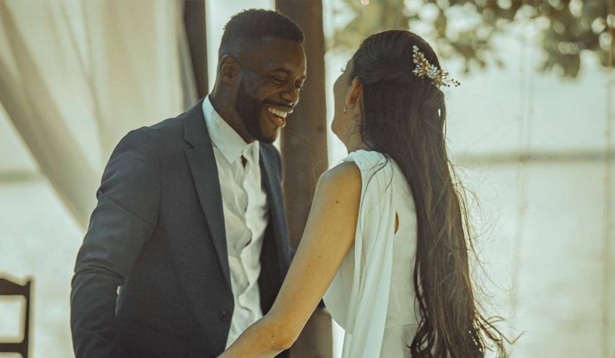 La boda fue frente al mar en un bello lugar de Puerto Cortés. 