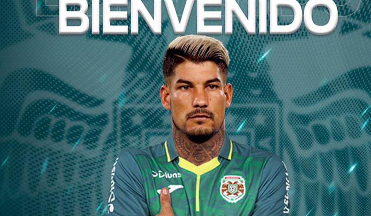 Marathón anunció el fichaje del atacante uruguayo Nicolás Royón, quien llega procedente de La Luz Fútbol Club de Uruguay-.