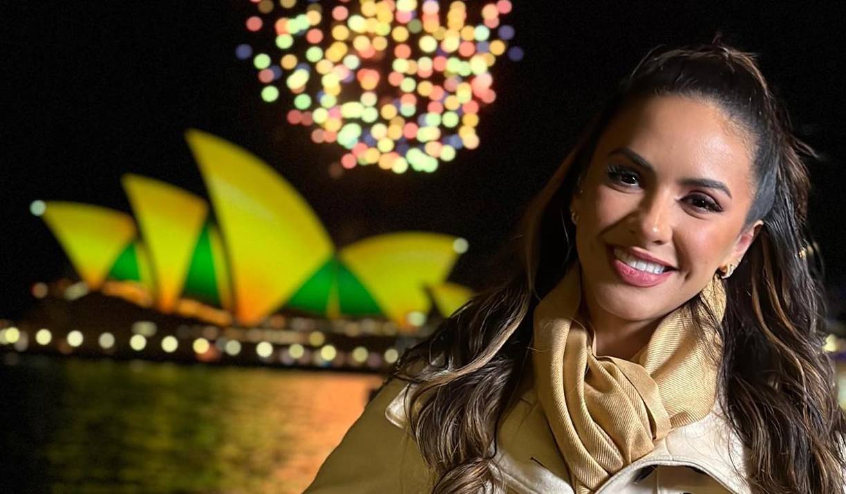 Fotos: Periodista hondureña deslumbró en el Océano Pacífico