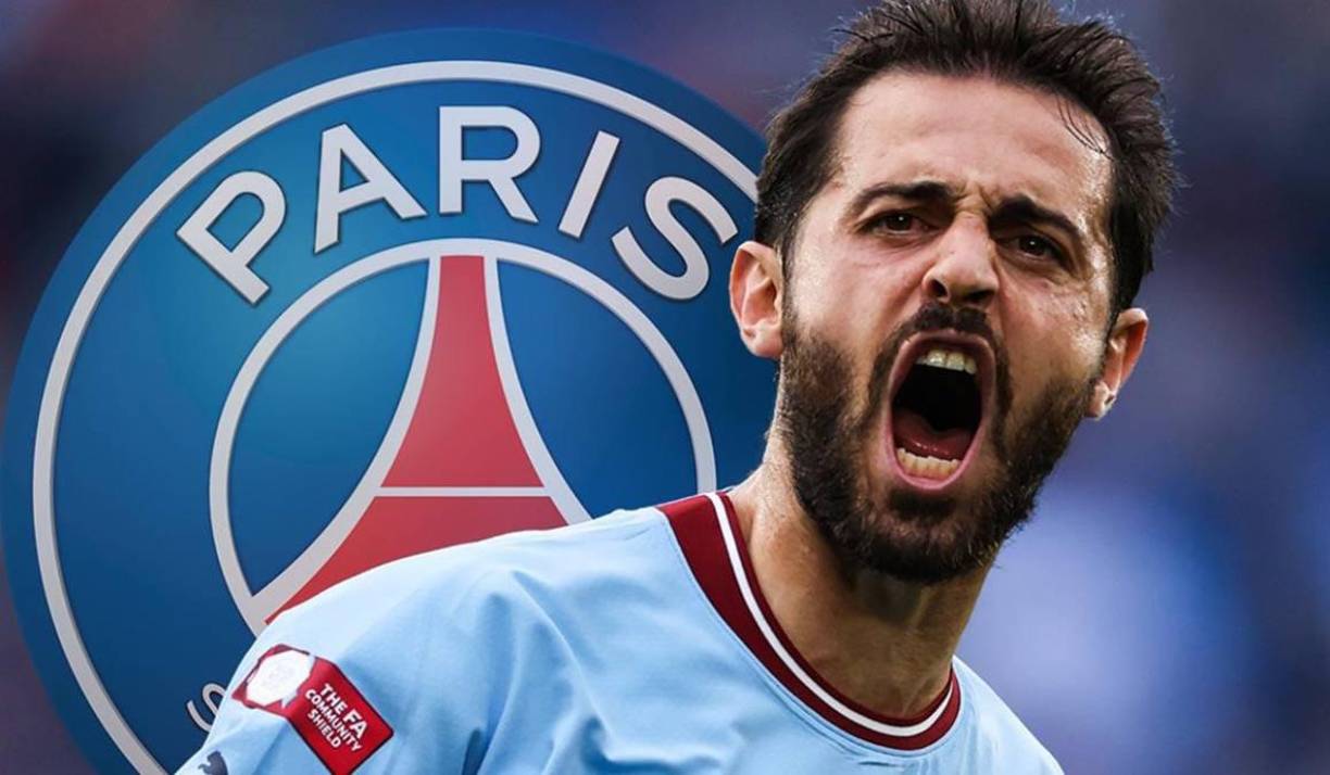 PSG está dispuesto a tirar la casa por la ventana: El club francés le ofrece tres futbolistas al Manchester City a cambio del fichaje del portugués Bernardo Silva.