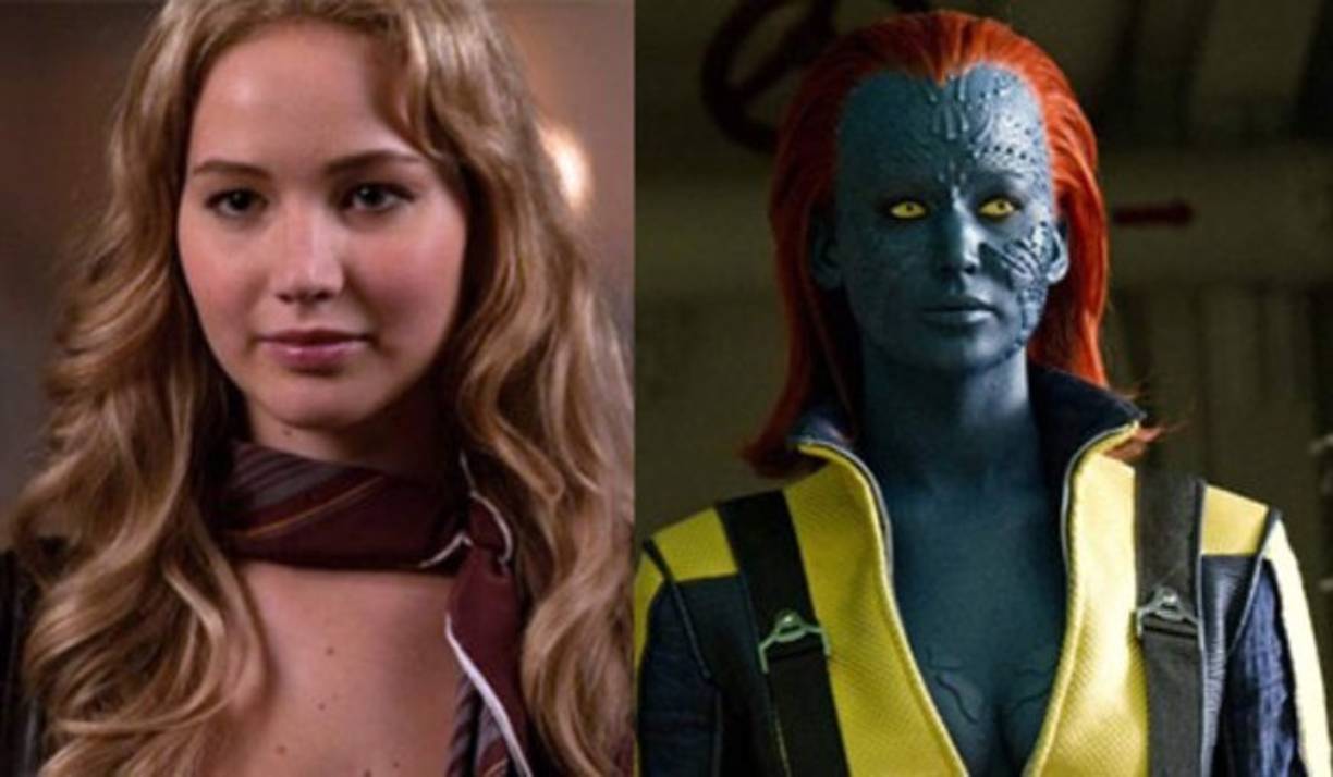 MYSTIQUE<br/>Esta heroína transformada en villana de la saga de pelícuas de los X-Men e interpretada por Jennifer Lawrence, realmente convierte su sensualidad en su mejor arma. Eso y que se pasa buena parte de la película prácticamente desnuda.