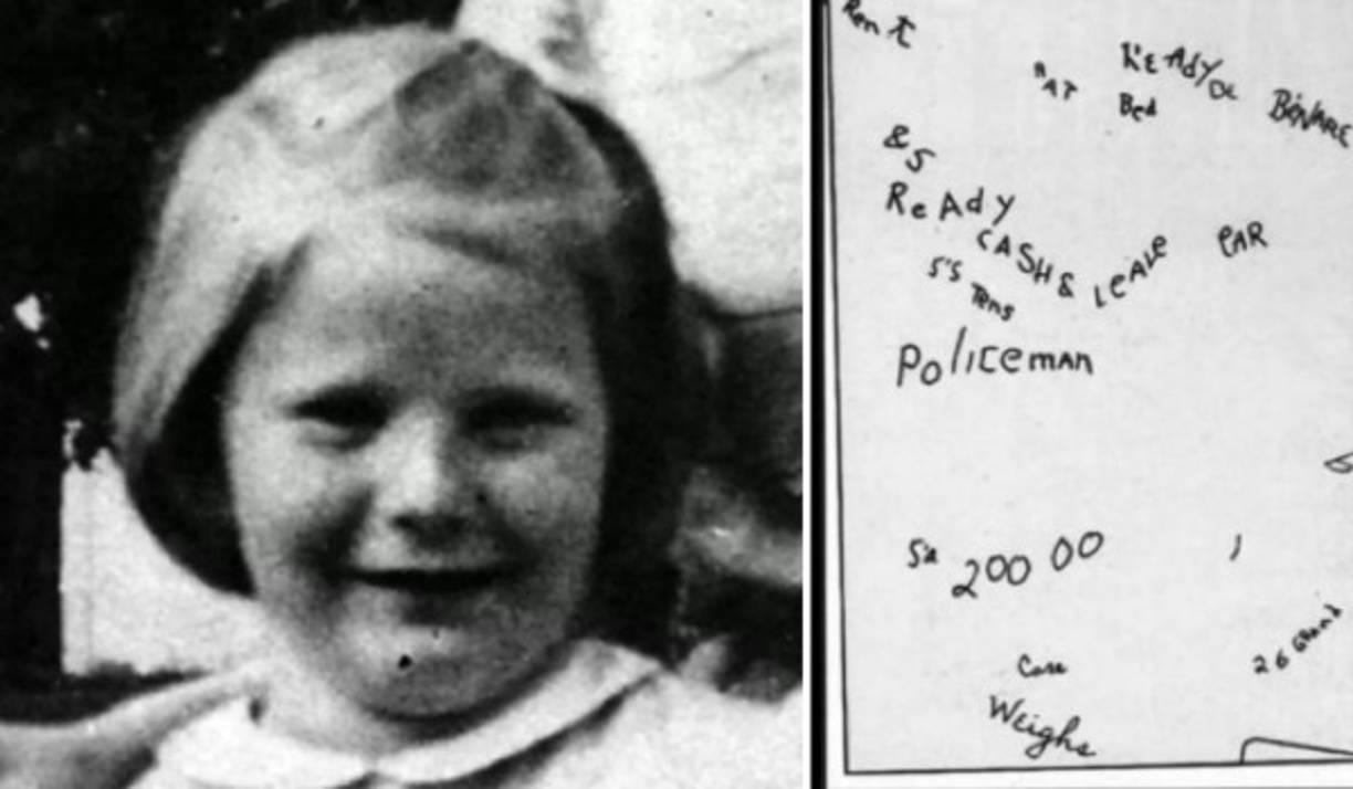 8. El asesinato de Suzanne Degnan, 1946.<br/><br/>Ella tenía 6 años cuando fue secuestrada de su habitación en Chicago, dejando atrás sólo una nota de rescate. Su cabeza fue encontrada en una alcantarilla poco después, y las otras partes del cuerpo se encontraron alrededor de su vecindario. Las huellas dactilares en la nota eran iguales a las de un hombre llamado William Heirens, quien luego admitiría haber cometido el crimen, pero luego dijo que sólo confesó como parte de un acuerdo de culpabilidad que le permitió vivir.