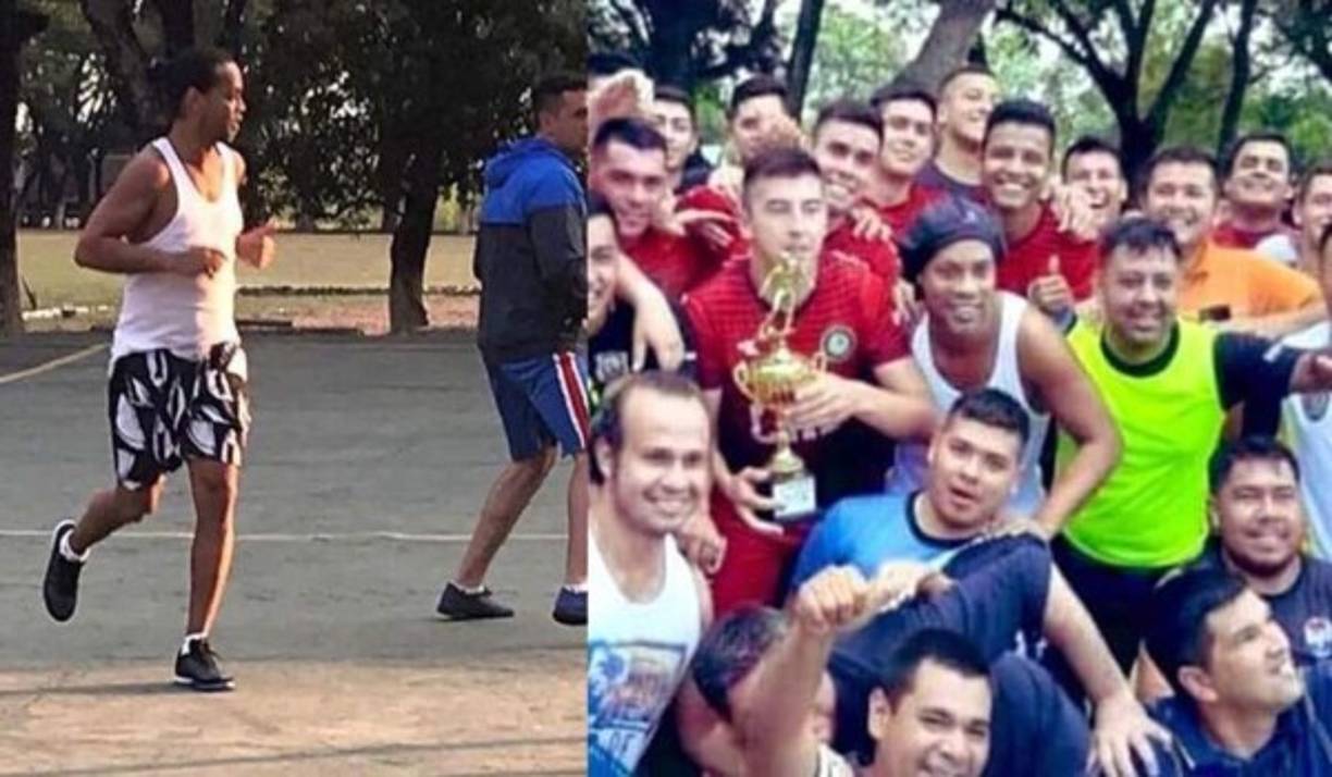 Luego de que un tribunal de apelación ratificó que el ex astro brasileño Ronaldinho Gaúcho deberá seguir en prisión, el exmediocampista decidió disputar su primer partido de fútbol en la cárcel. Te contamos todos los detalles de lo que fue su debut.