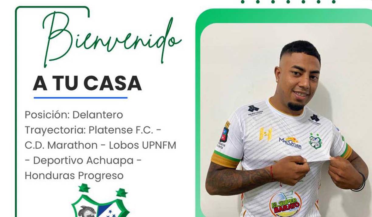 El Platense anunció el fichaje de Joshua Vargas, llega procedente del Honduras Progreso.