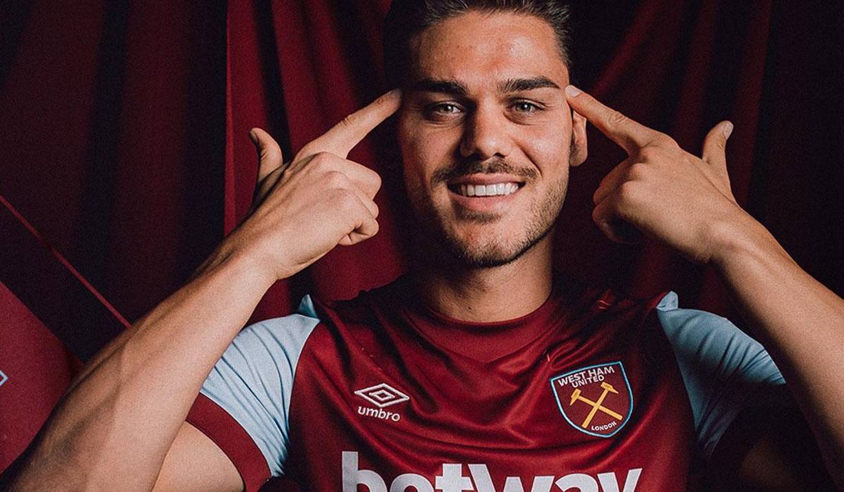 El West Ham ha fichado al central griego Konstantinos Mavropanos por 20.000.000 € + 5M€ bonus. Firma hasta junio de 2028 y llega procedente del Stuttgart.