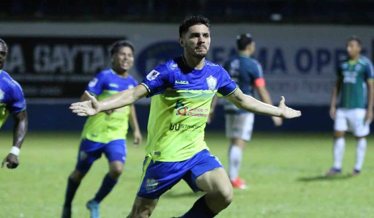 El nuevo delantero del Olancho, Pablo Soda, tuvo el honor de anotar el primer gol del Apertura 2023-2024. Su tanto fue al minuto 89 y fue el de la victoria para Potros.