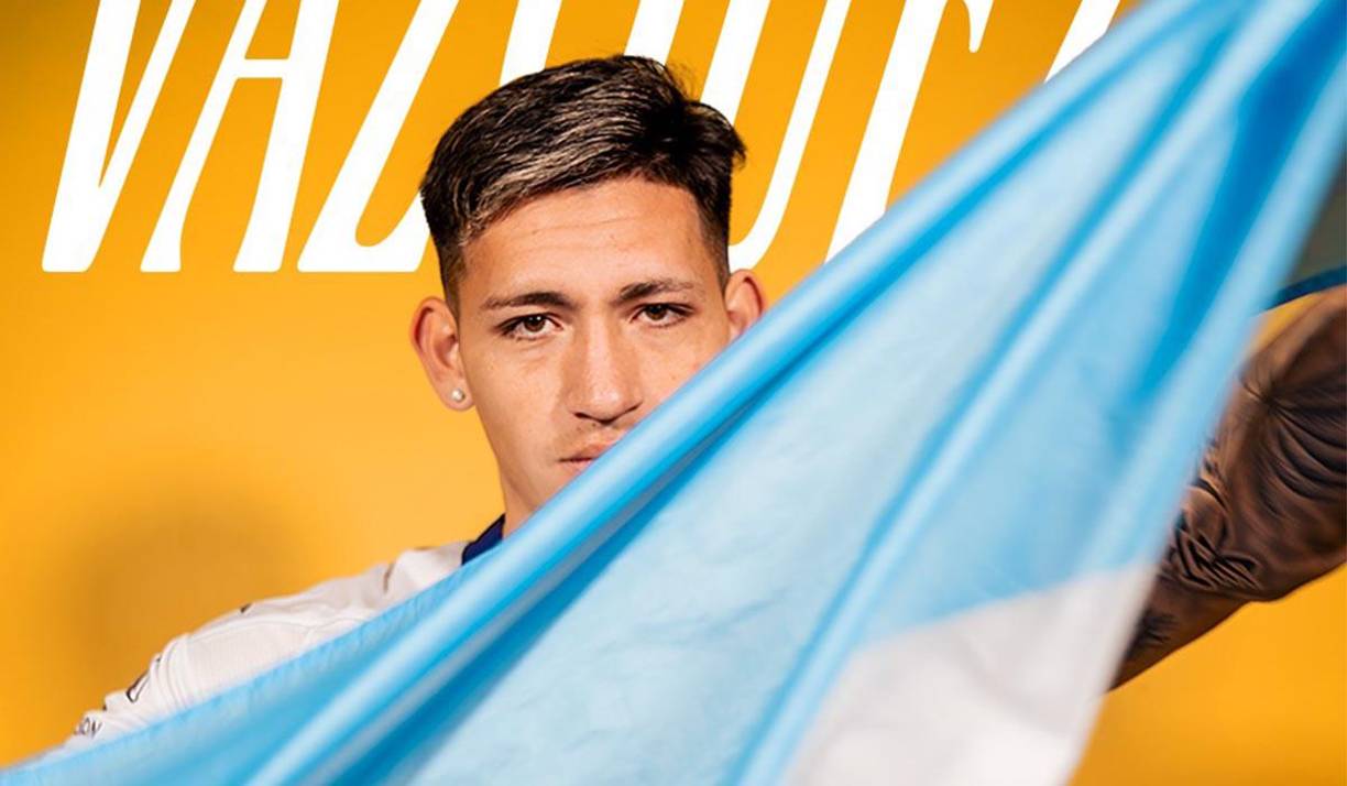 OFICIAL: El Anderlecht ha fichado al delantero argentino Luis Vázquez por 5.000.000 €. Firma hasta junio de 2028 y llega procedente del Boca Juniors.