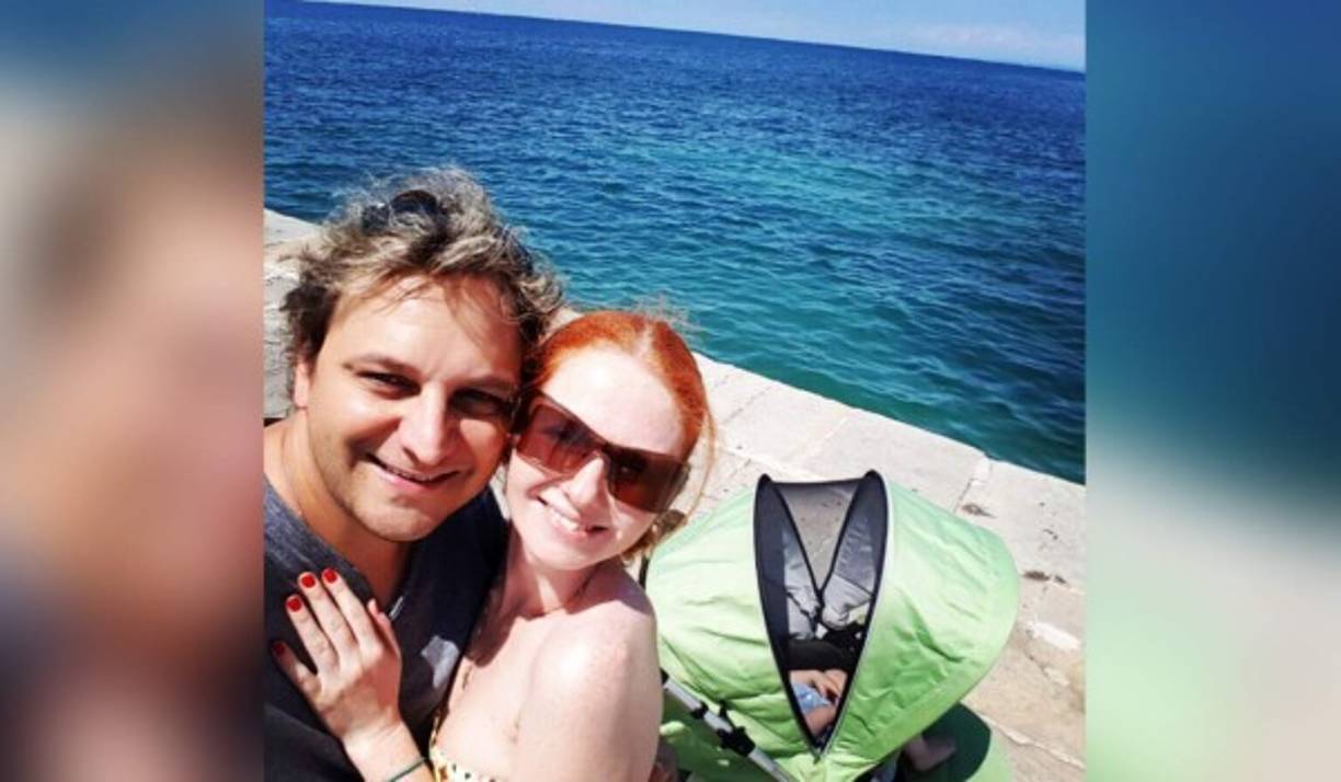 En mayo de 2015, dio a luz a su primer hijo al lado de su esposo Sash Kuzma