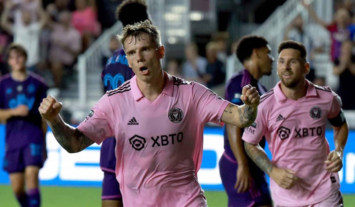 Robert Taylor anotó el segundo gol del Inter Miami. 