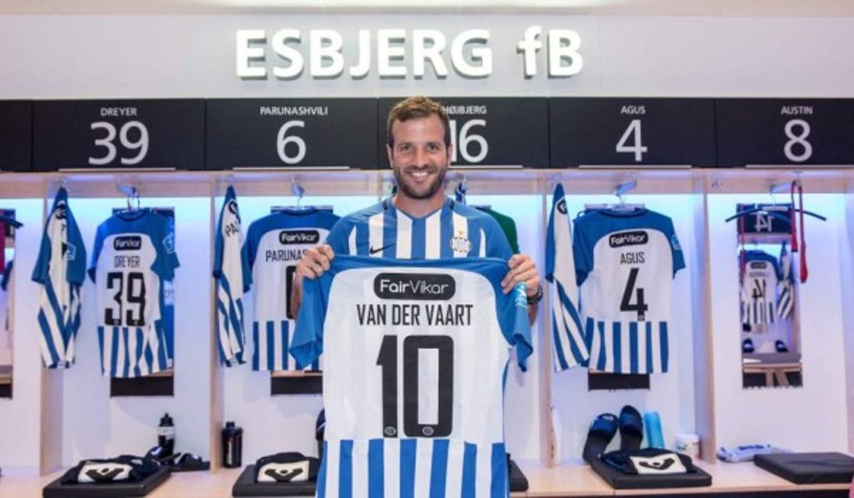 El Esbjerg de Dinamarca ha fichado al experimentado medio-ofensivo holandés Rafael Van der Vaart, llea como agente libre y firma por una temporada. En su momento jugó en Real Madrid.