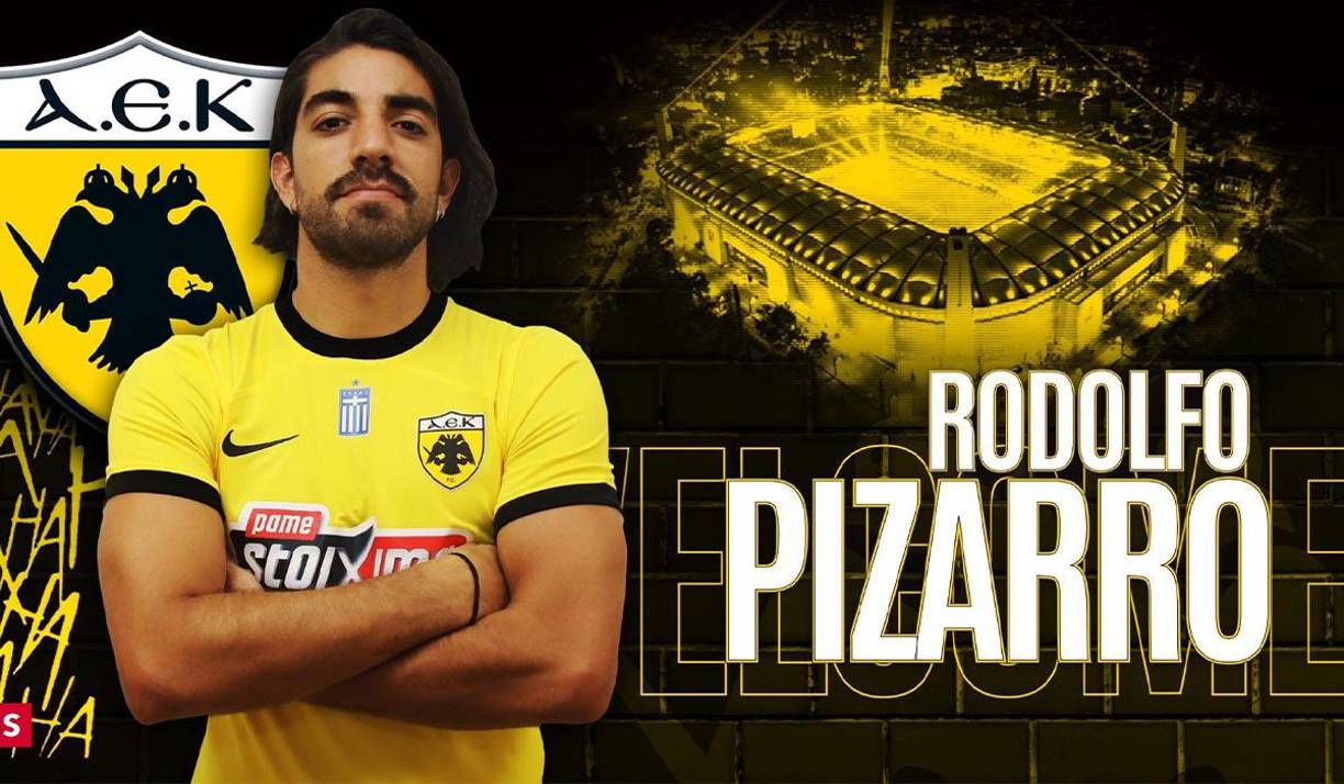 El AEK de la Superliga de Grecia ha fichado al medio-ofensivo mexicano Rodolfo Pizarro. El jugador azteca se fue del Inter Miami por el fichaje de Messi. 