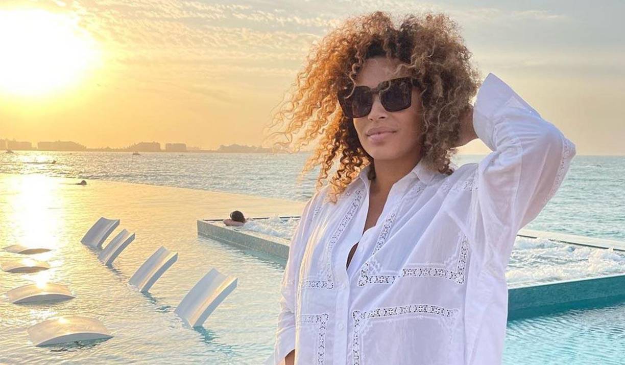 La chica que acompañó a Mbappé en Miami es la diseñadora de modas <b>Melissa Gateau. </b>