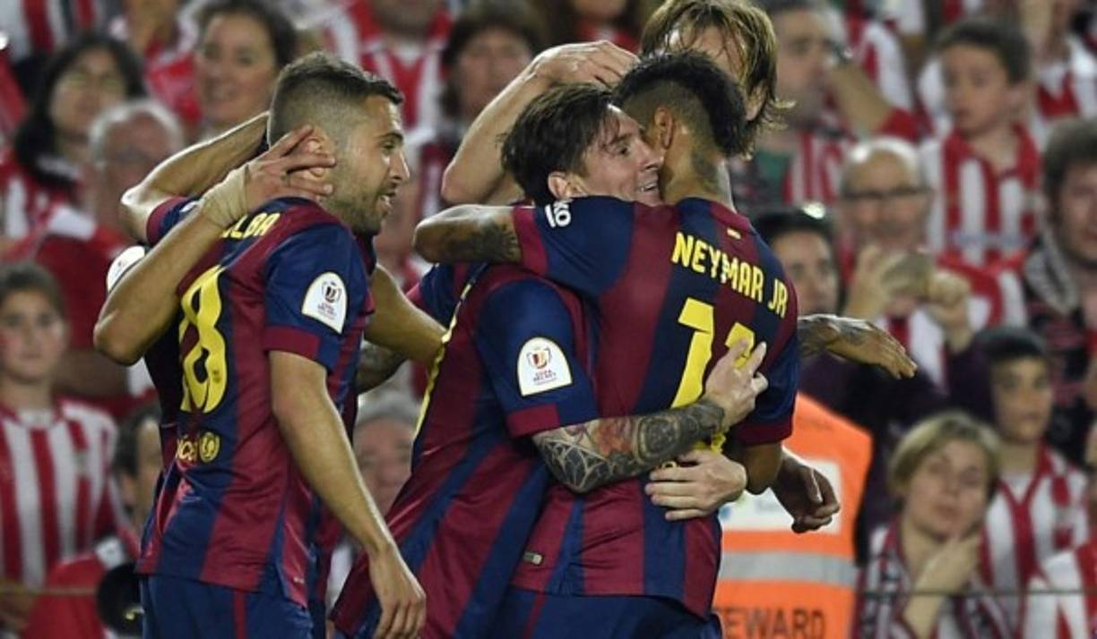 Mesi marcó un doblete.