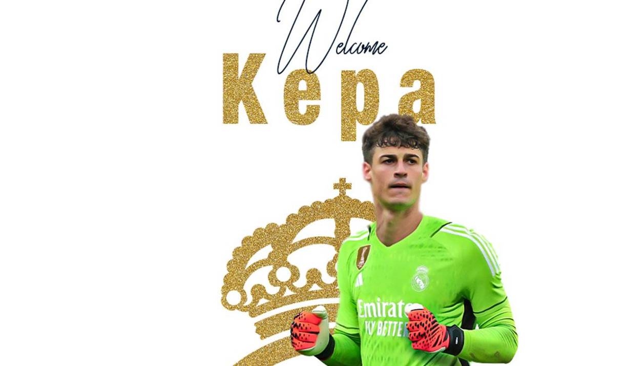 Real Madrid hizo oficial la llegada del portero español Kepa Arrizabalaga, se une procedente del Chelsea. “El Real Madrid C. F. y el Chelsea FC han acordado la cesión del jugador <b>Kepa</b> Arrizabalaga, que queda vinculado al club durante esta temporada, hasta el 30 de junio de 2024”, anunció el club merengue en un comunicado.
