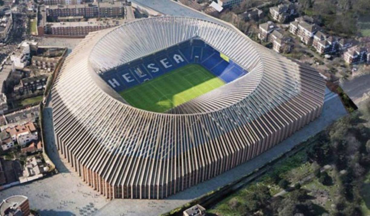 El Chelsea ha preparado un ambicioso proyecto de remodelación de su estadio, para ampliar su capacidad de 41.600 personas a más de 60 mil personas. Ahora el Stamford Bridge será diferente.