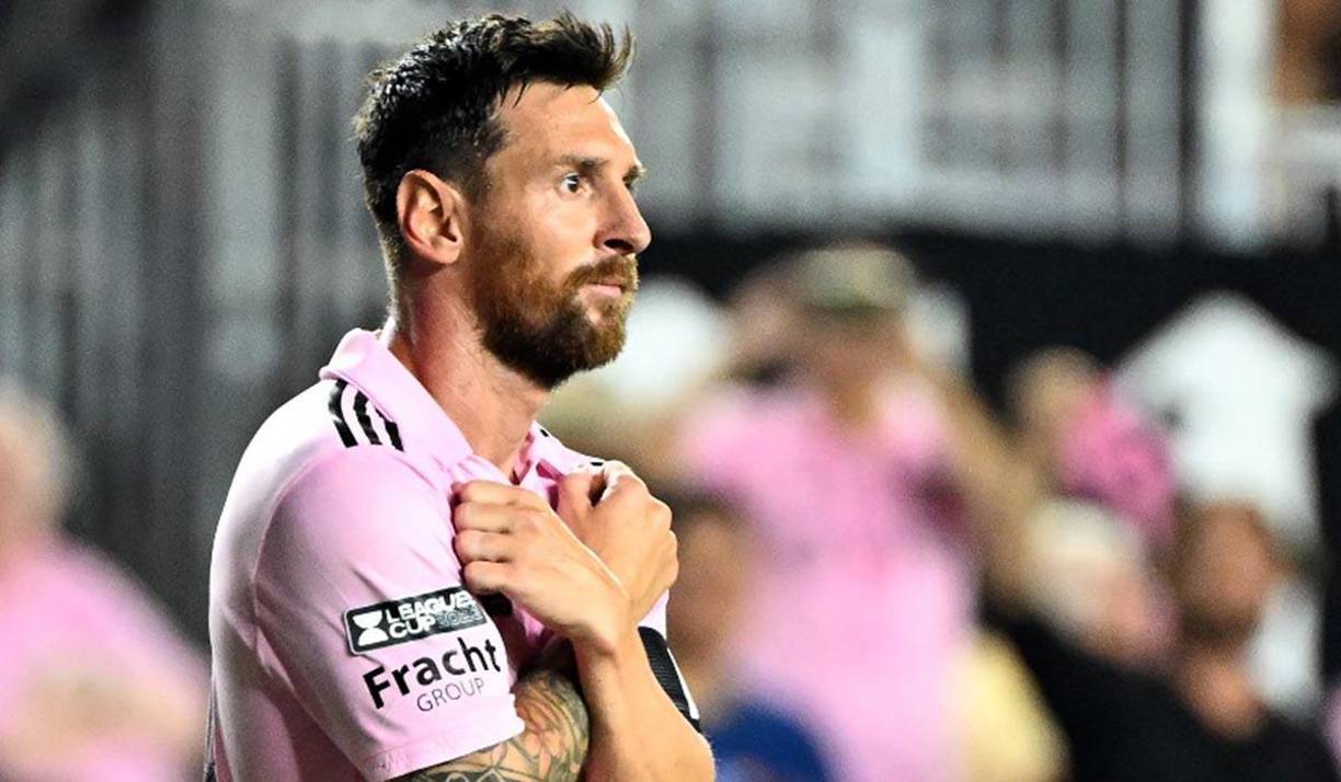 Messi emuló a otro de los personajes de Marvel, ya que en el encuentro anterior ante el Atlanta United festejó imitando el gesto de Thor cuando está por tomar su martillo, con la mano derecha abierta.