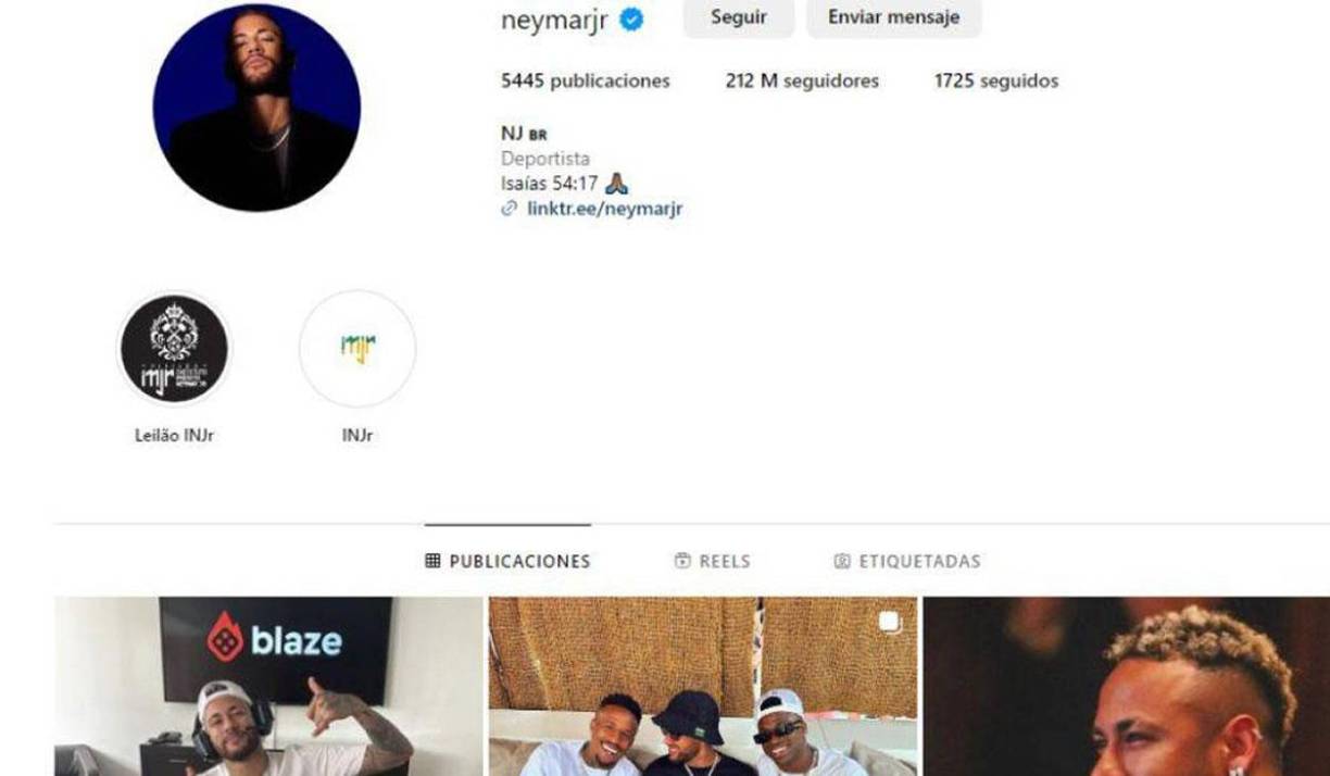 Neymar recibirá 500 mil euros por cada posteo haciendo referencia a Arabia Saudita como destino turístico en sus redes sociales.