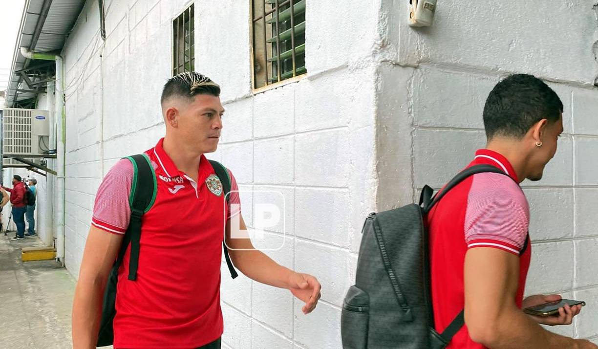 El mediocampista de Santa Cruz de Yojoa llegó entusiasmado esperando su debut con el Monstruo Verde.