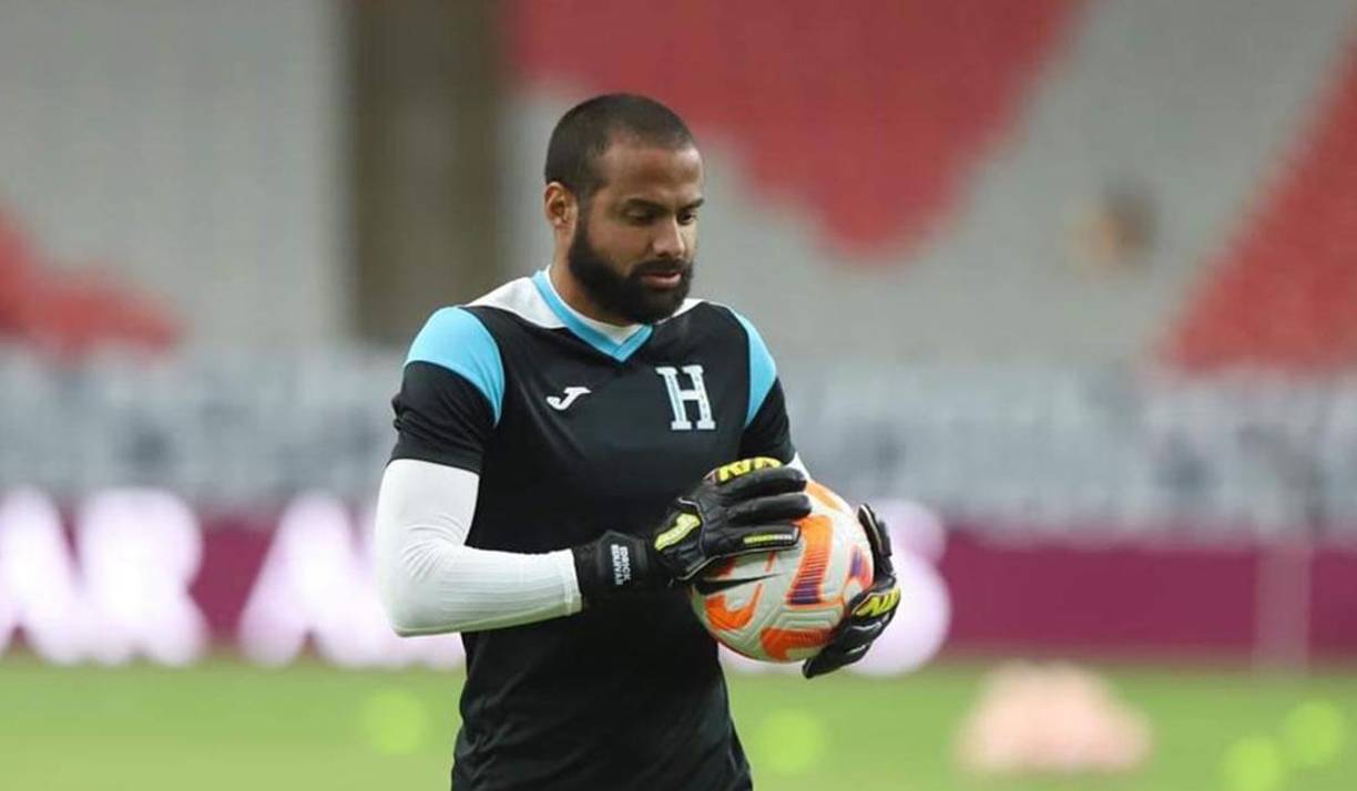 Edrick Menjívar: El portero titular de la selección de Honduras.