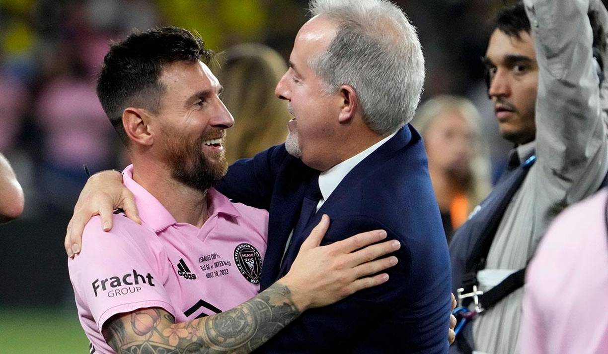 Jorge Más es el dueño del Inter Miami y le demostró su cariño a Lionel Messi luego que el argentino fue la figura de su equipo en la Leagues Cup 2023.