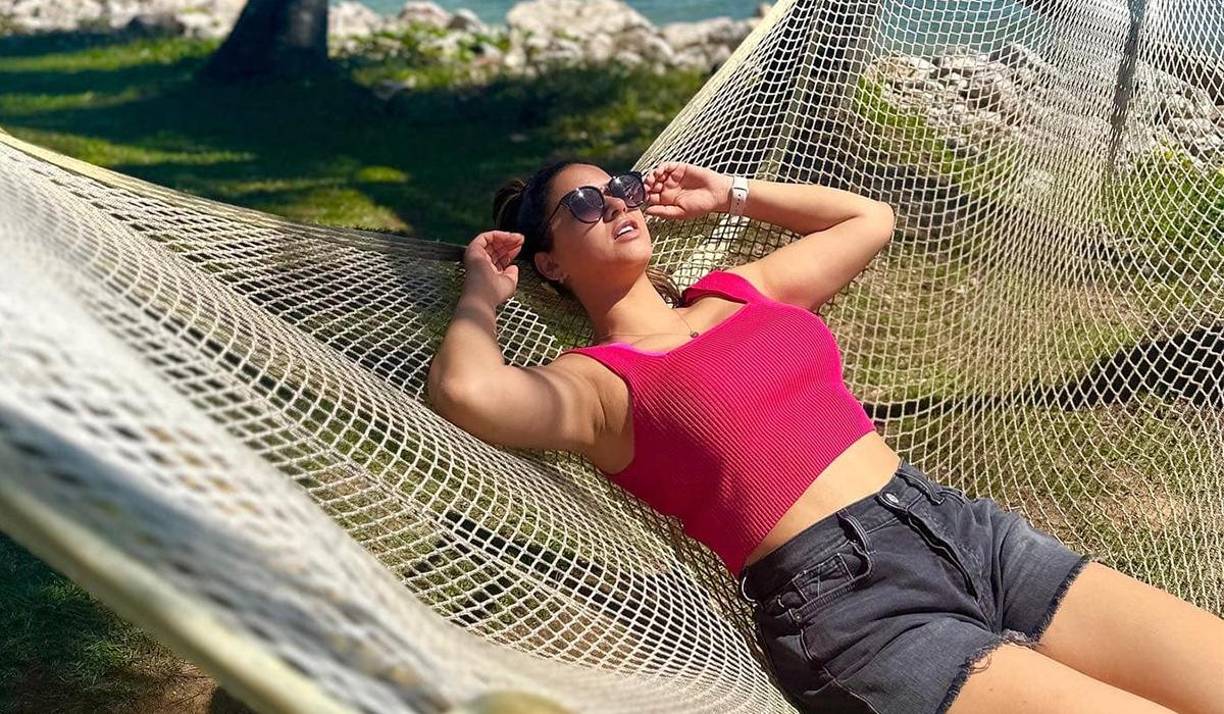 Ana Jurka disfrutó unos días de vacaciones luego de darle cobertura al Mundial Femenino que se disputó en Australia y Nueva Zelanda. 