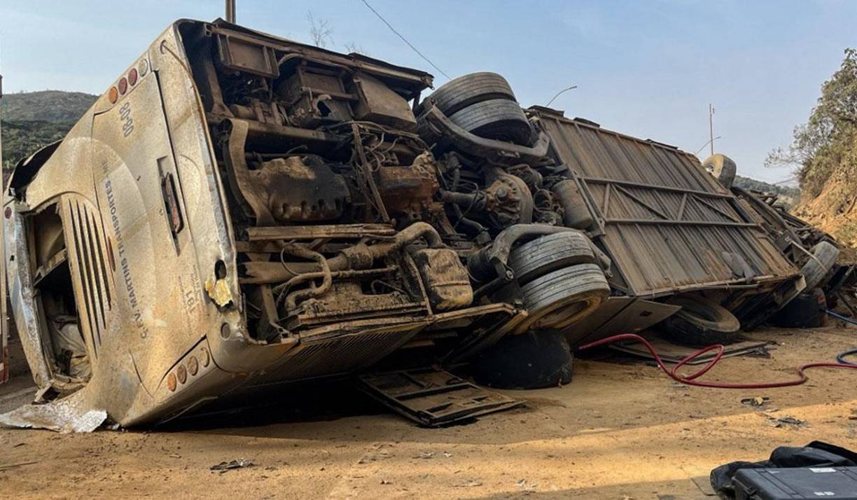 El terrible accidente ocurrió la madrugada de este domingo 20 de agosto.
