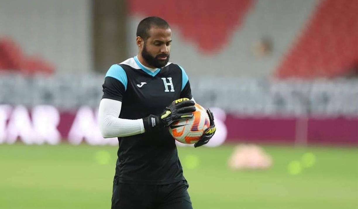 Edrick Menjívar: Portero del Olimpia.