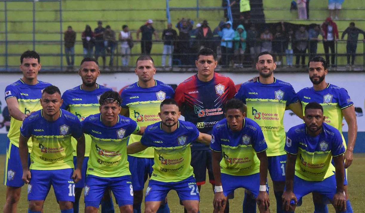 Este fue el 11 titular del Olancho FC en su debut en el Apertura 2023. Los Potros sacaron la victoria in extremis ante Marathón. 