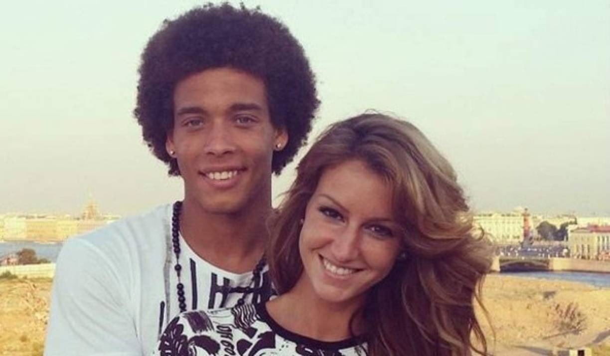 Raffaella Szabo es novia del belga Witsel.