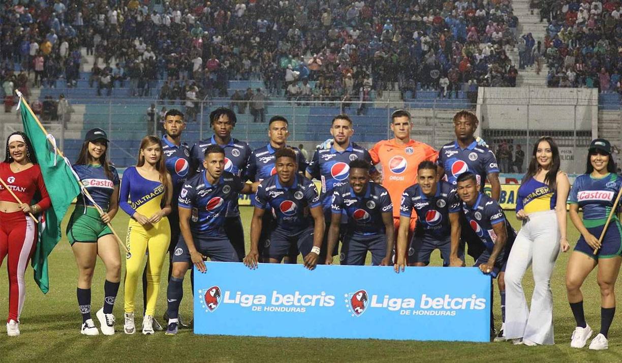 Motagua presentó este 11 titular para el clásico ante Motagua. 