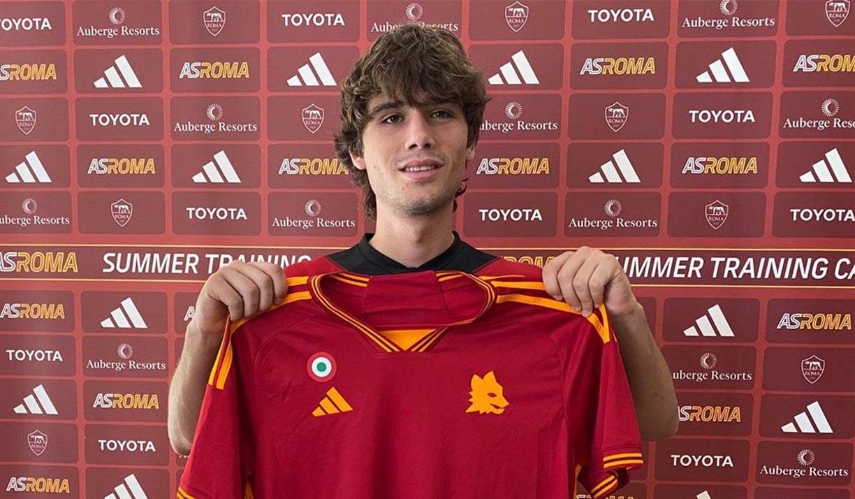 OFICIAL: Julen Jon Guerrero Landabaso se marcha del Real Madrid y fue presentado como jugador de la Roma. Llega cedido a préstamo .