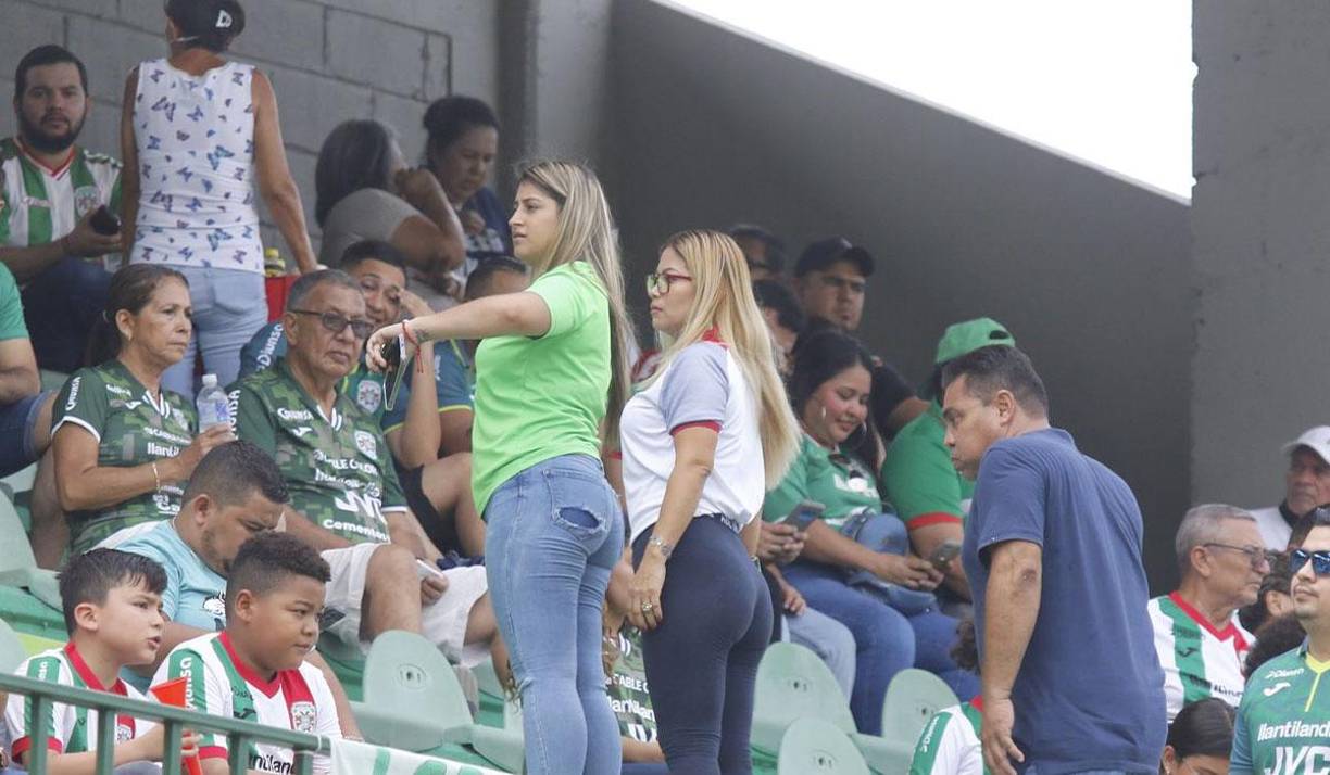 En el sector de silla pudimos ver la presencia de hermosas mujeres. 