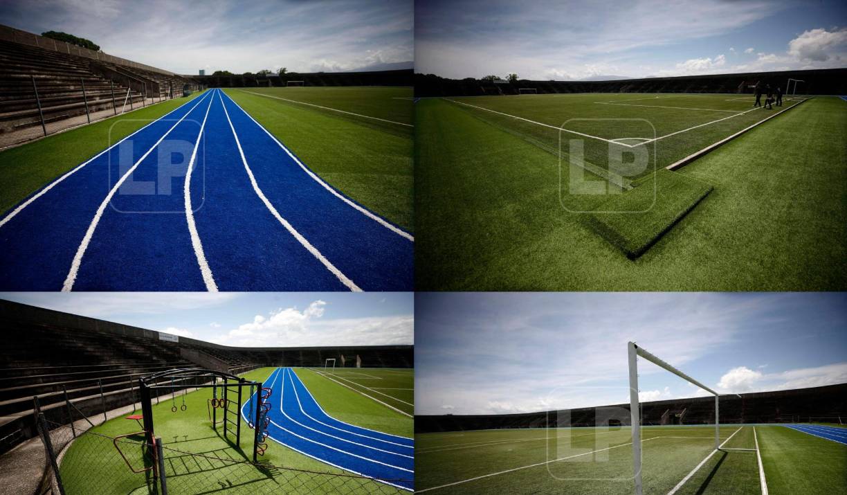 El estadio Roberto Suazo Córdova de la ciudad de La Paz podría albergar partidos de la Liga Nacional de Honduras. A continuación te mostramos el interior del recinto deportivo.