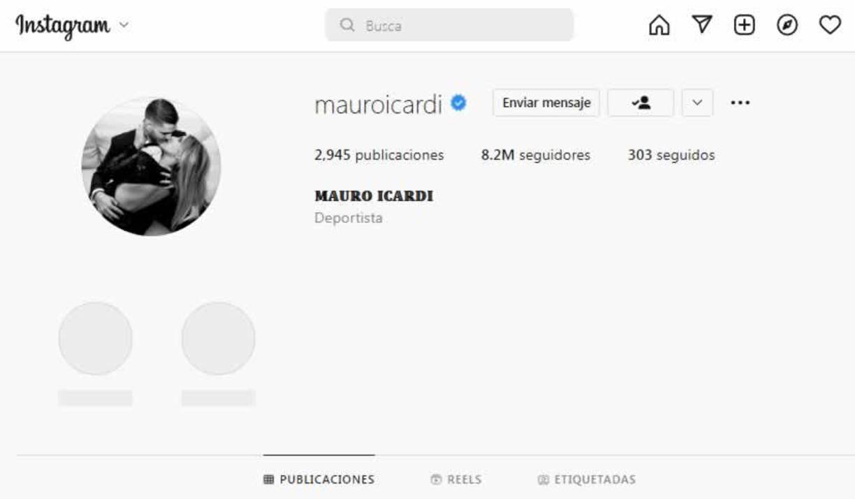 Por su parte, Icardi todavía no se manifestó en redes y en su caso sí guarda imágenes junto a su todavía esposa.