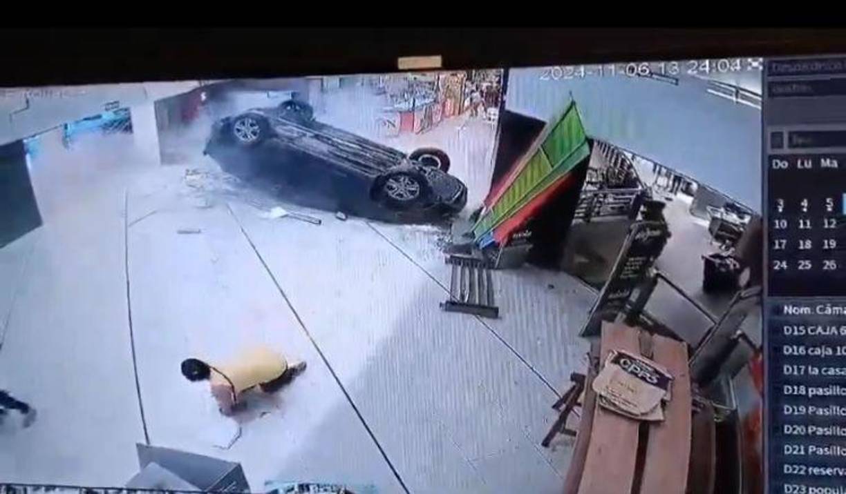 Al no resultar heridos graves por el accidente, muchos lo consideraron como un milagro.