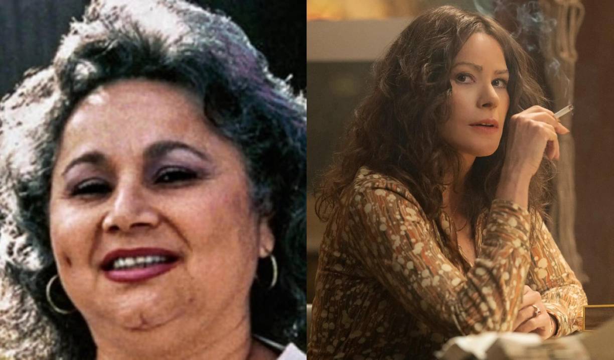 GRISELDA (SOFÍA VERGARA) En su primer personaje dramático, la estrella de “Modern Family” apostó por darle vida a la fundadora del Cartel de Medellín usando prostéticos y adoptando una expresión corporal parecida a la de la propia Blanco. ”Ví un artículo en una revista una vez que estaba en un avión y dije: ‘Uy, ¡buenísimo! Sí existe. Hay muchos archivos públicos de ella, porque estuvo en prisión por 22 años... Me fui obsesionando con el personaje, sobre todo porque era una mujer, fuertísima...”Yo sabía lo que era ese negocio, yo sabía lo que eran esos hombres, porque yo crecí en Colombia, pero no podía imaginar cómo una mujer criando cuatro hijos pudiera hacer esto”, dice Vergara.