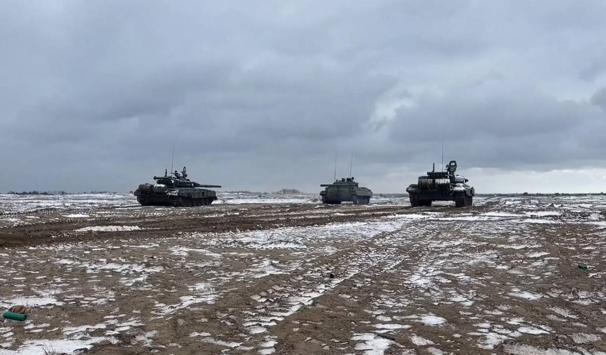 Las imágenes satelitales que muestran el masivo despliegue de las tropas rusas hacen saltar las alarmas en la OTAN