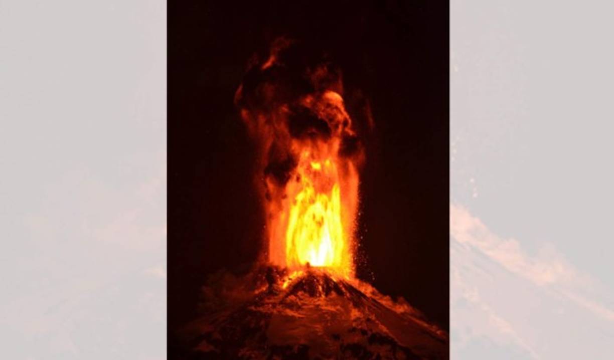 Hace 15 años no erupcionaba el volcán Villarrica.