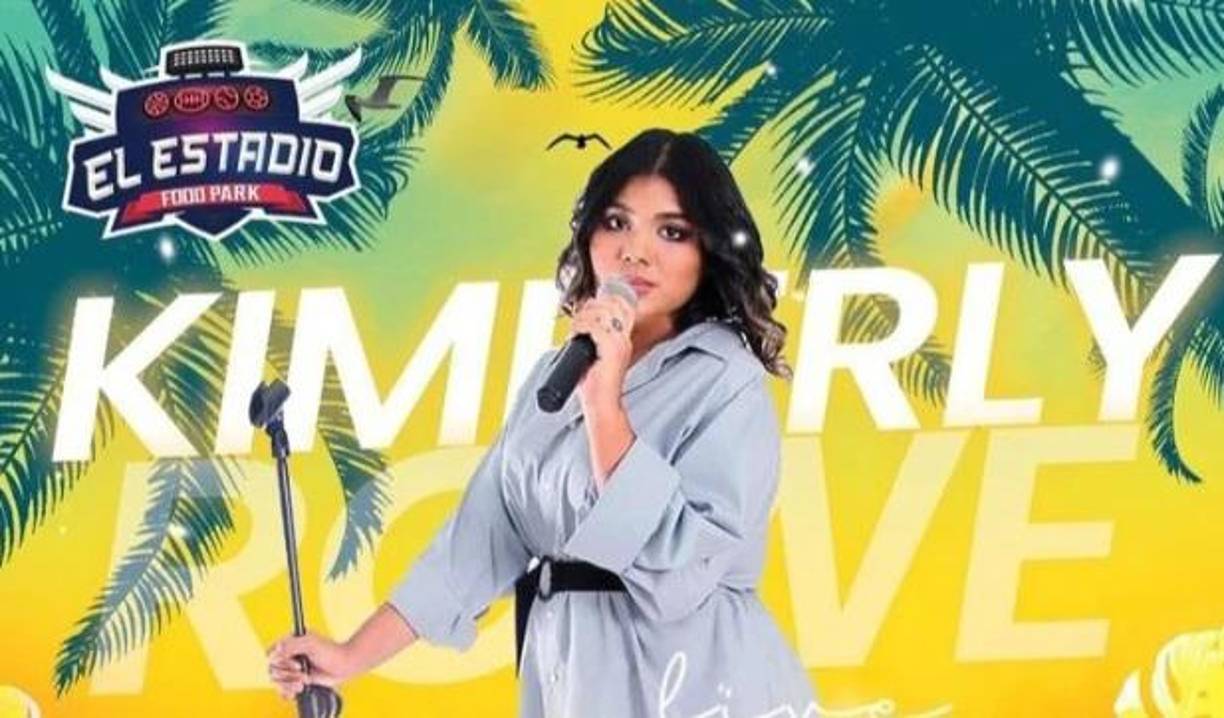 <b>KIMBERLY ROWE</b>Este sábado, la joven artista llega junto al grupo Ley Seca a las instalaciones de El Estadio Food Park. La cita es desde las 9:00 pm y la entrada es totalmente gratis.