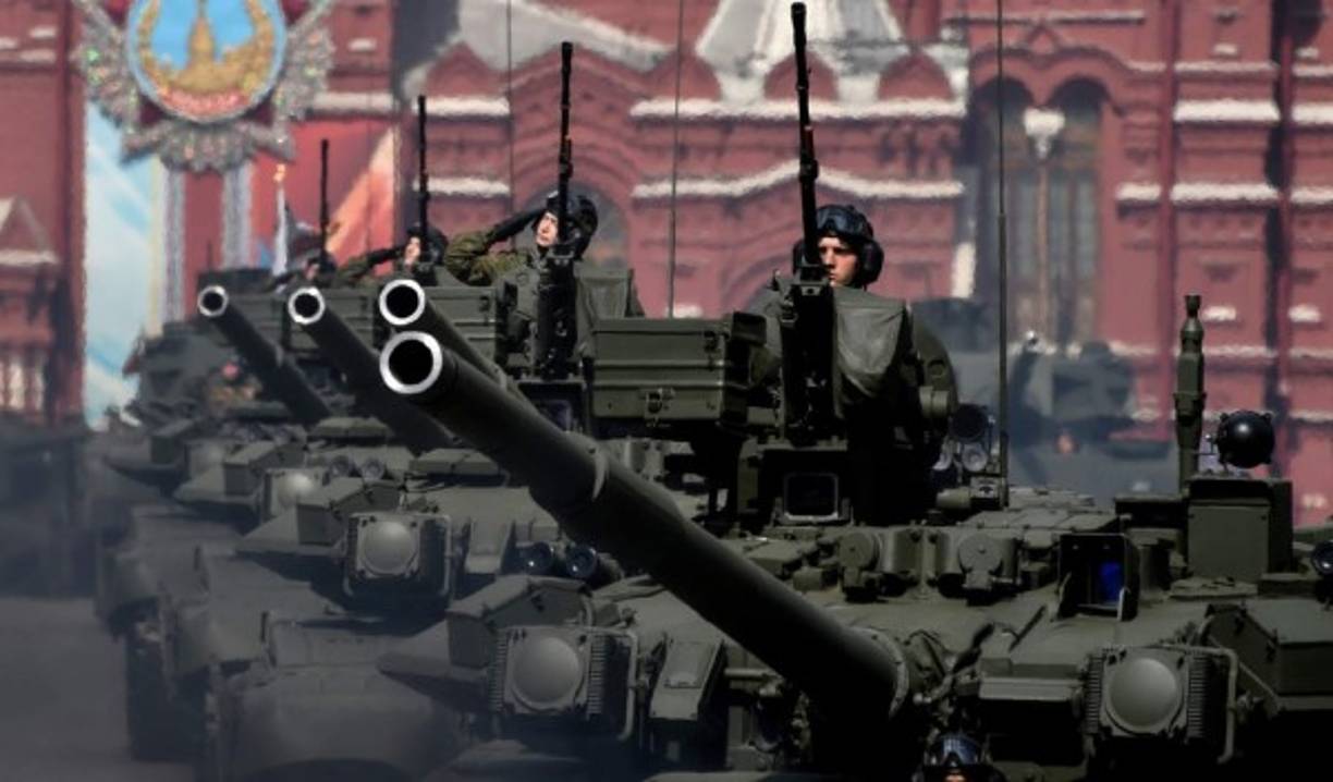 Rusia también puso a prueba sus poderosos tanques T-90 y T-90A en el conflicto en Siria.