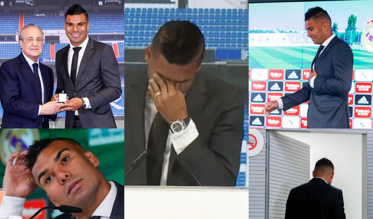 Casemiro se despidió de manera muy emotiva este lunes del Real Madrid tras muchos años de éxitos. 