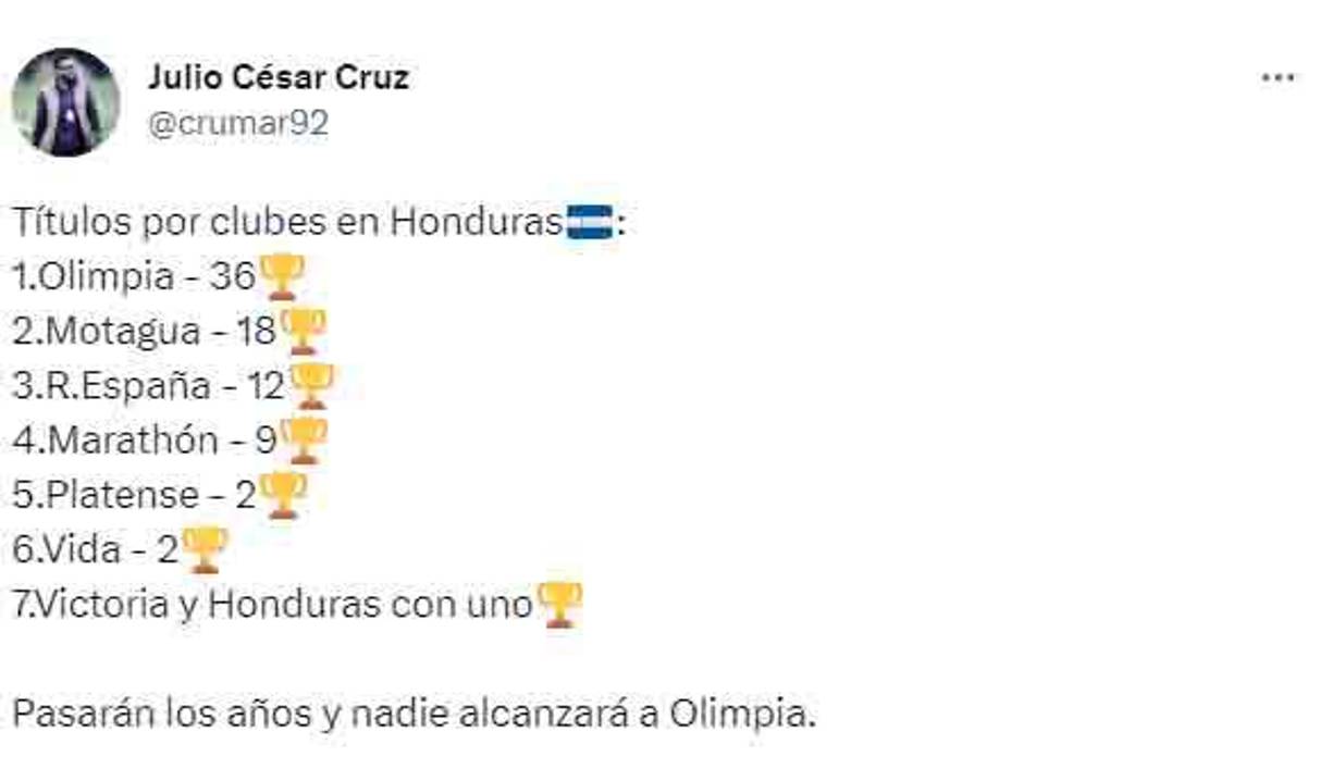 El periodista Julio Cruz: “Pasarán los años y nadie alcanzará a Olimpia.”